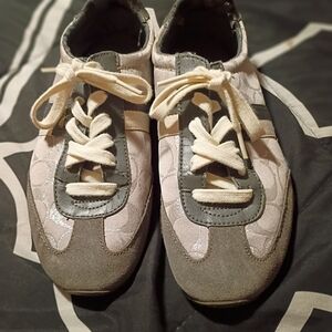 Coach Stylish Gray Sneakers
